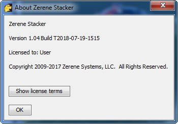 Zerene Stacker Professional 1.04 Build T20180719 + Portable