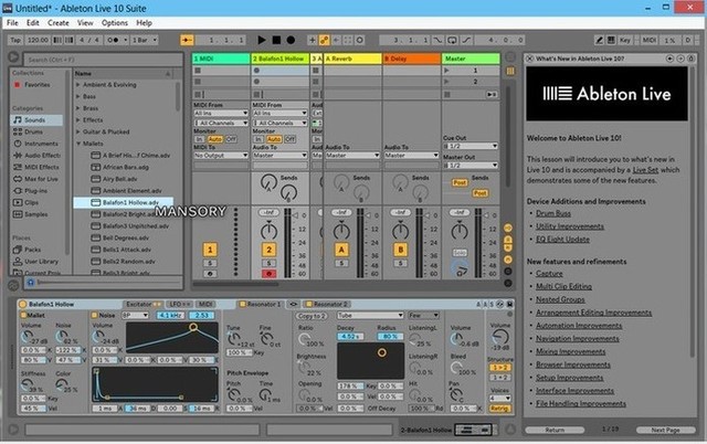 Ableton Live Suite 10.0.1