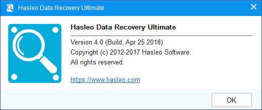 Hasleo Data Recovery 4.0 Professional / Enterprise / Technician / Utilmate