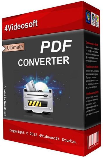 4Videosoft PDF Converter Ultimate 3.2.8 + Portable