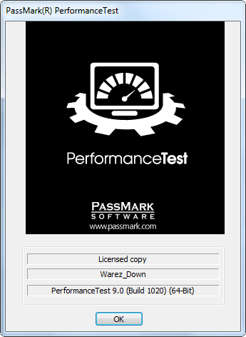 PassMark PerformanceTest 9.0 Build 1020