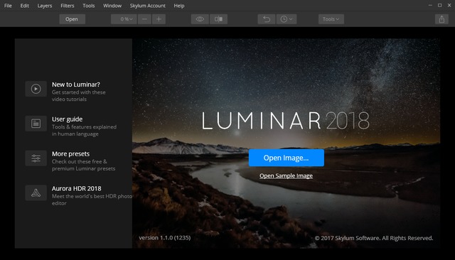 Luminar 2018 1.1.0.1235 + Portable