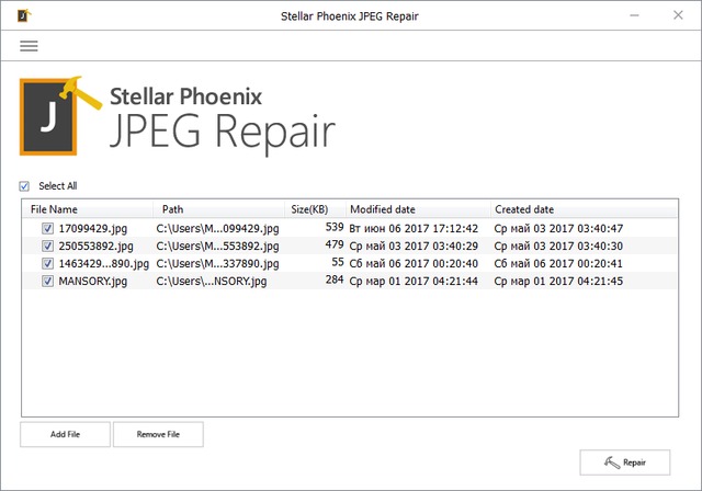 Stellar Phoenix JPEG Repair 5.0.0.0 + Portable