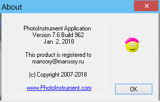 PhotoInstrument 7.6 Build 962 + Portable