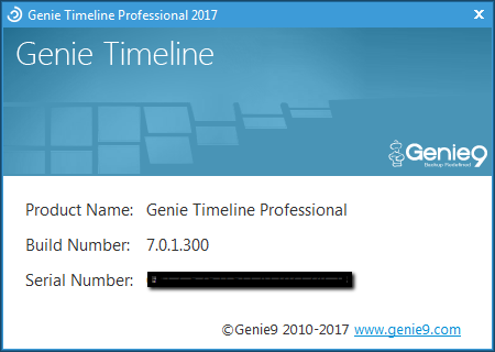 Genie Timeline Pro 2017 7.0.1.300