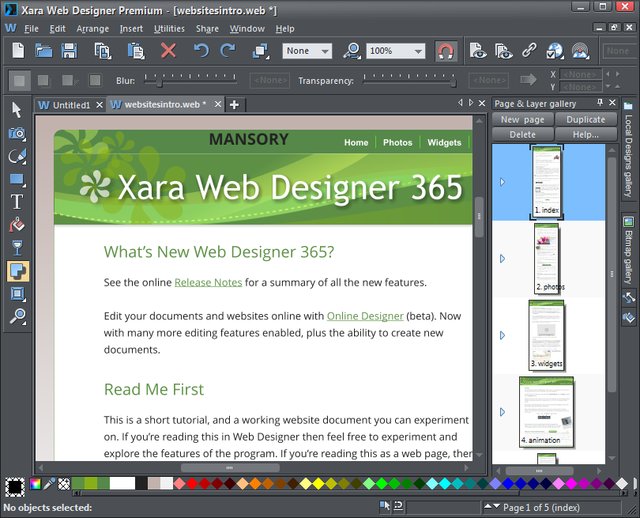 Xara Web Designer X365 Premium 12.6