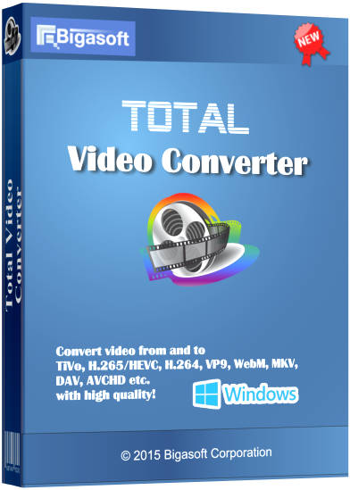 Bigasoft Total Video Converter - Free download and