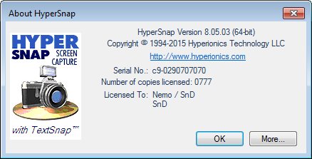 HyperSnap 8.05.03