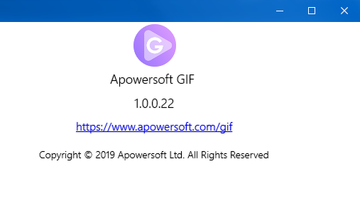 Apowersoft GIF 1.0.0.22