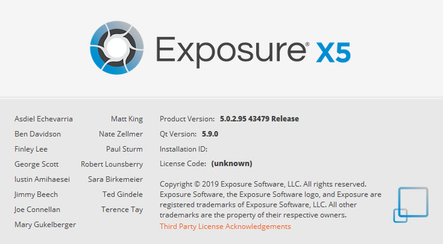Exposure X5