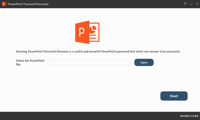 Amazing PowerPoint Password Recovery