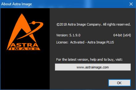 Astra Image PLUS 5.1.9.0