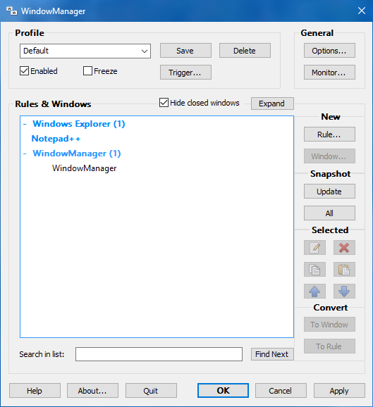 DeskSoft WindowManager 5.2.0