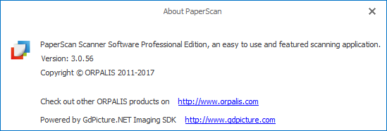 ORPALIS PaperScan Professional Edition 3.0.56