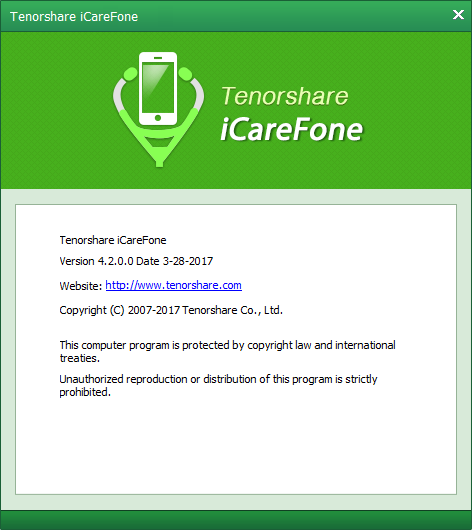 Tenorshare iCareFone 4.2.0.0