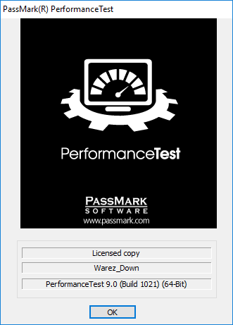 PassMark PerformanceTest 9.0 Build 1021