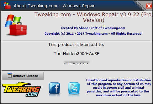 Windows Repair 3.9.22 Pro