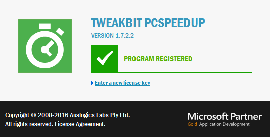 TweakBit PCSpeedUp 1.7.2.2