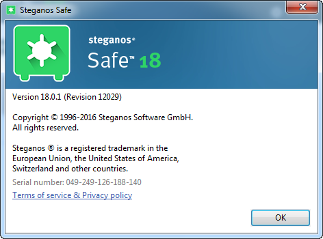 Steganos Safe 18.0.1 Revision 12029 Final
