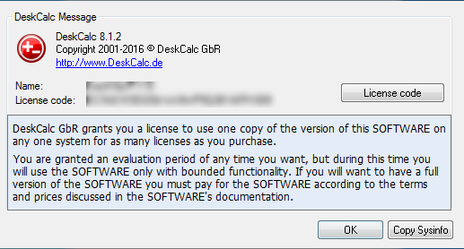 DeskCalc 8.1.2