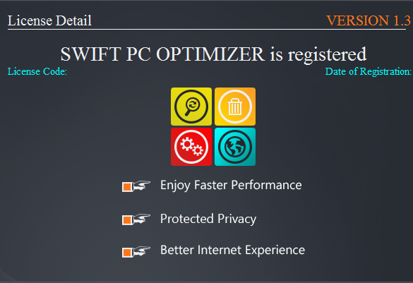 Swift PC Optimizer 1.3