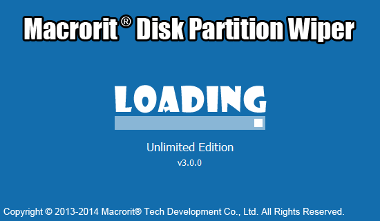 Macrorit Disk Partition Wiper 3.0.0