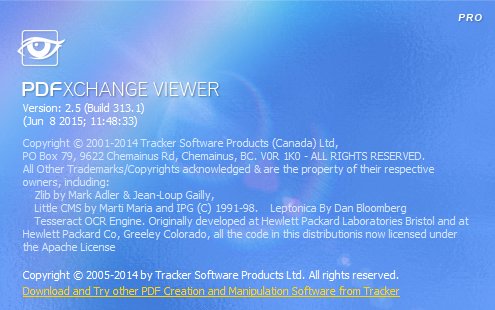 PDF-XChange Viewer Pro 2.5.313.1
