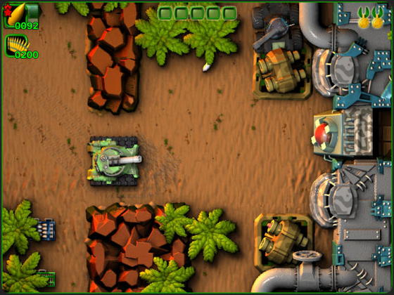 скриншот игры Normal Tanks