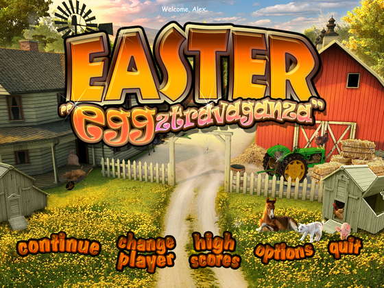 скриншот игры Easter Eggztravaganza
