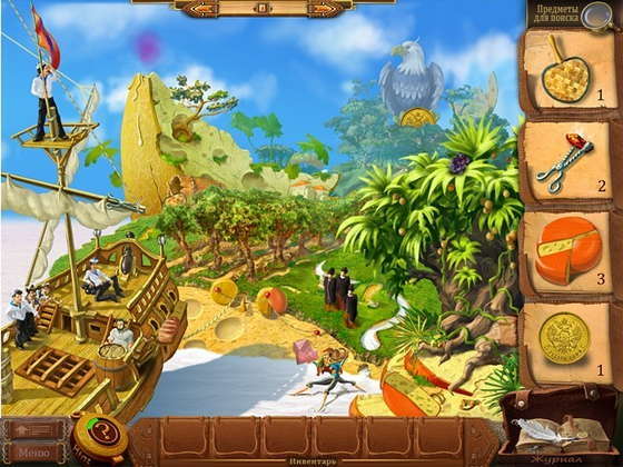 скриншот игры Невероятные приключения Мюнхгаузена