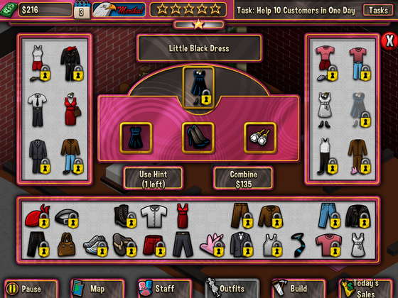 скриншот игры Boutique Boulevard