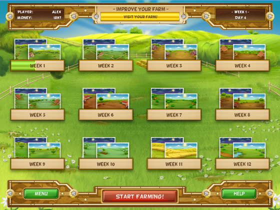 скриншот игры Farm Quest