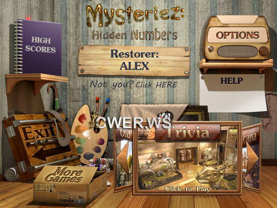 скриншот игры Mysteriez: Hidden Numbers