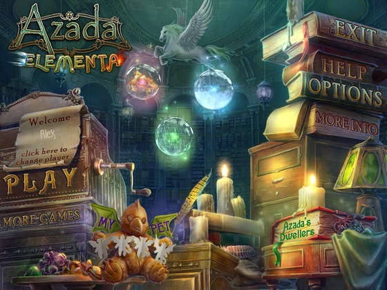 скриншот игры Azada 4: Elementa