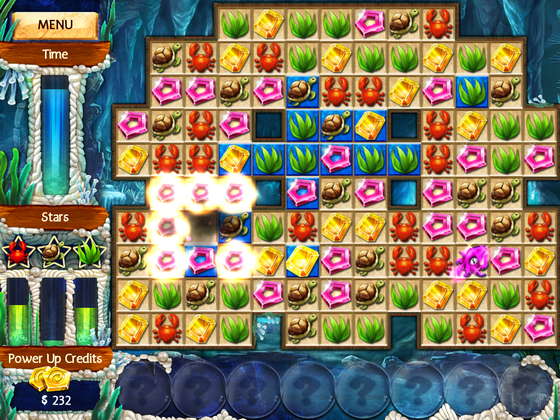 скриншот игры Jewel Legends 2: Atlantis