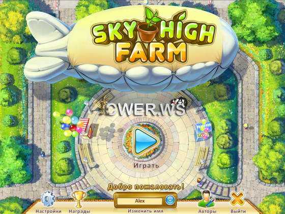скриншот игры Ферма на крыше