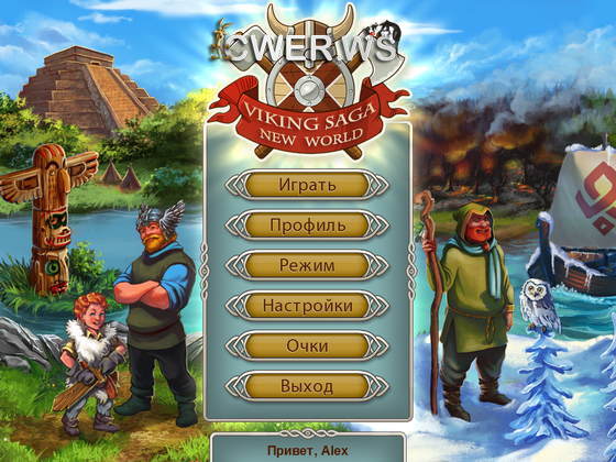 скриншот игры Сага о викинге 2. Новый свет