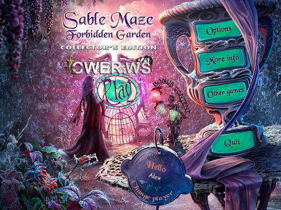 скриншот игры Sable Maze 3: Forbidden Garden Collector's Edition
