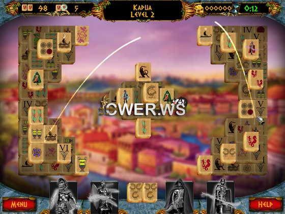 скриншот игры 7 Hills of Rome: Mahjong