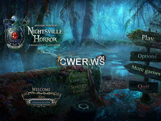 скриншот игры Mystery Trackers 8: Nightsville Horror Collector's Edition