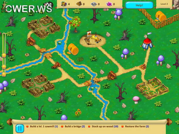 скриншот игры Gnomes Garden 5: Halloween