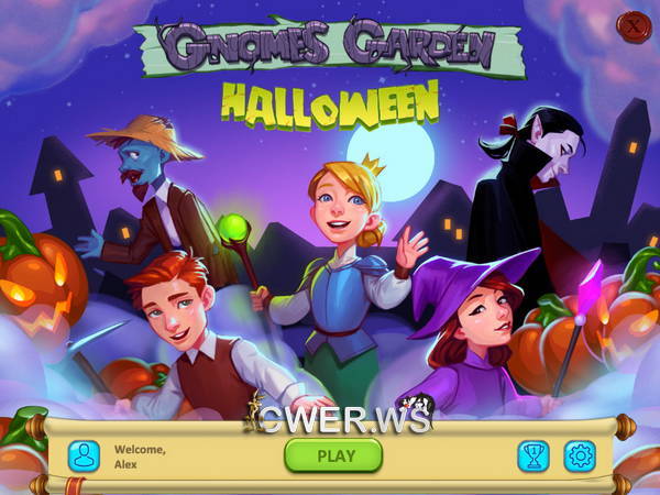 скриншот игры Gnomes Garden 5: Halloween