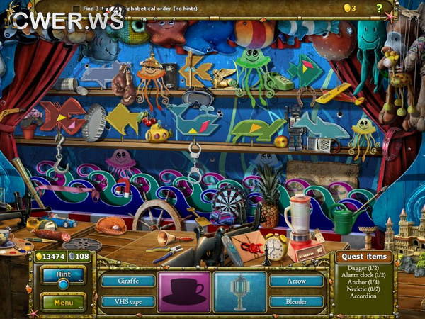 скриншот игры Tales of Lagoona 3: Frauds, Forgeries, and Fishsticks