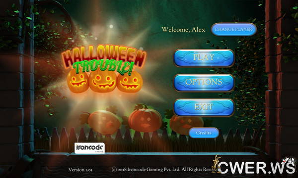 скриншот игры Halloween Trouble