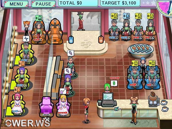 скриншот игры Sally's Salon