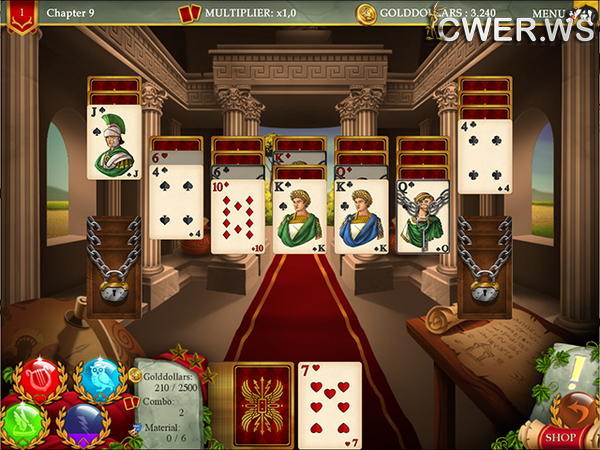 скриншот игры Tales of Rome: Solitaire