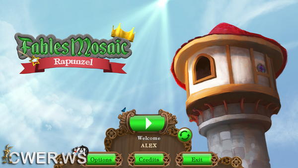 скриншот игры Fables Mosaic 2: Rapunzel