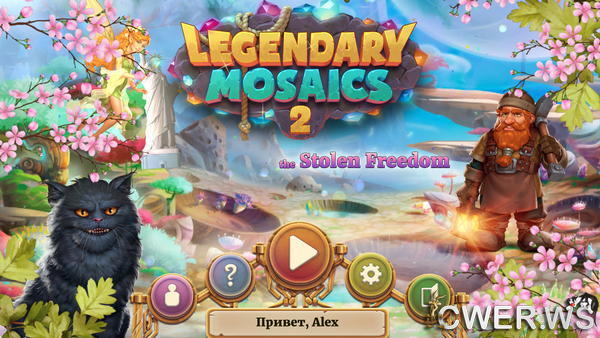 скриншот игры Legendary Mosaics 2: The Stolen Freedom