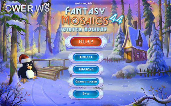 скриншот игры Fantasy Mosaics 44: Winter Holiday