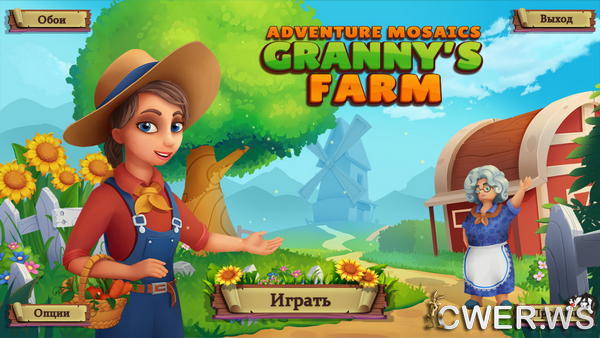скриншот игры Adventure Mosaics 3: Granny's Farm